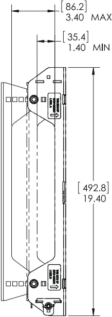 CHIEF FCA113 - DIMENSIONS 3