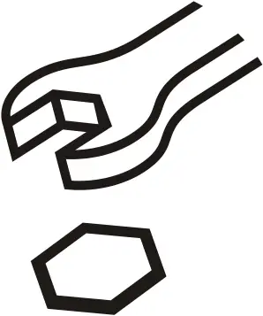 CHIEF FCA113 - LEGEND SYMBOL 4