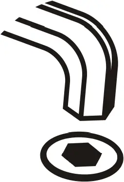 CHIEF FCA113 - LEGEND SYMBOL 6