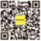 awei T29 ANC Smart Touch True Wireless ANC Function Earbuds with Charging Case - qr code