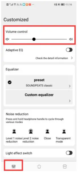 Apps SoundPEATS APP - FIGURE 10