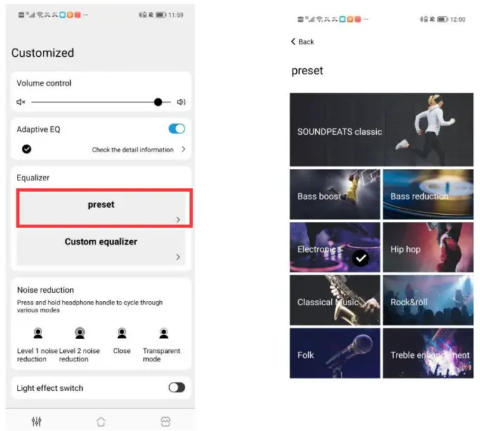 Apps SoundPEATS APP - FIGURE 13