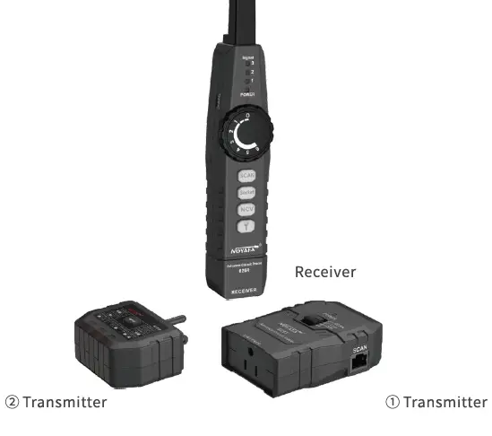 NOYAFA-NF-825TMR-Strong-Electricity-Cable-Tracker-FIG-1