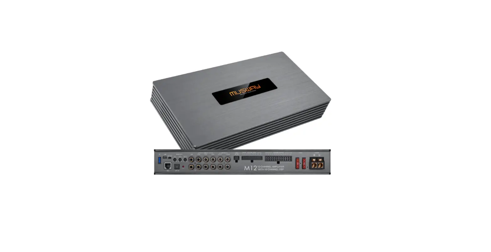 Musway M12 12 Channel Class D Amplifier With 16 Channel Dsp User Guide