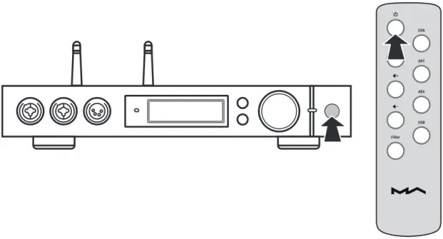 MOON AUDIO ELEMENT X Music Streamer Combo A12
