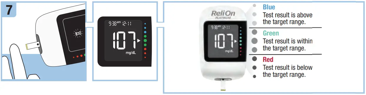ReliOn Platinum Wireless Blood Glucose Monitoring System - fig 6