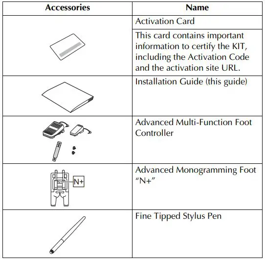 brother SAVRXPUGK2 Luminaire XP1 Upgrade Kit-11