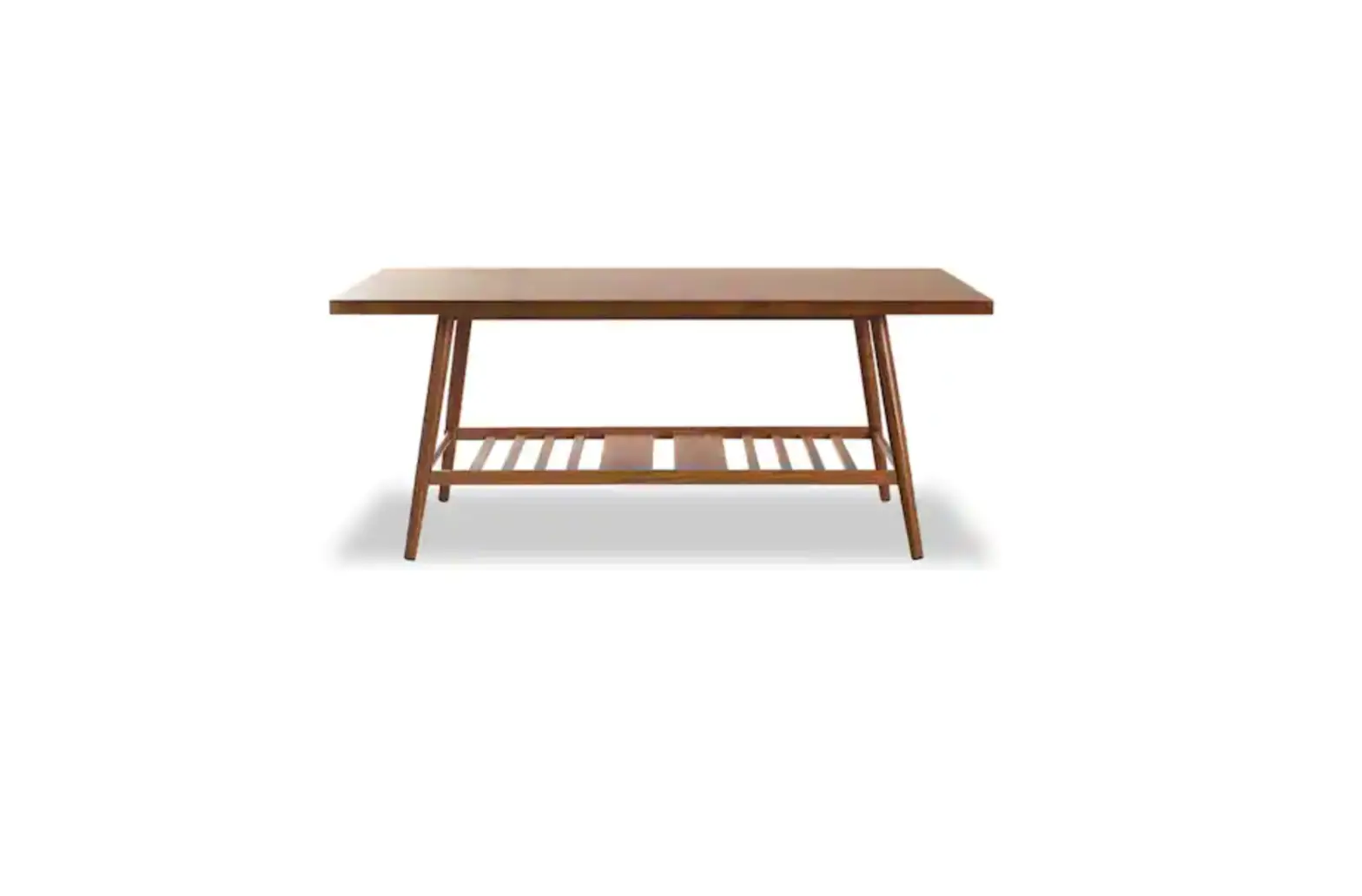 Kahomvis Rys-lkw2-951 Rectangle Wood Coffee Table Instruction Manual