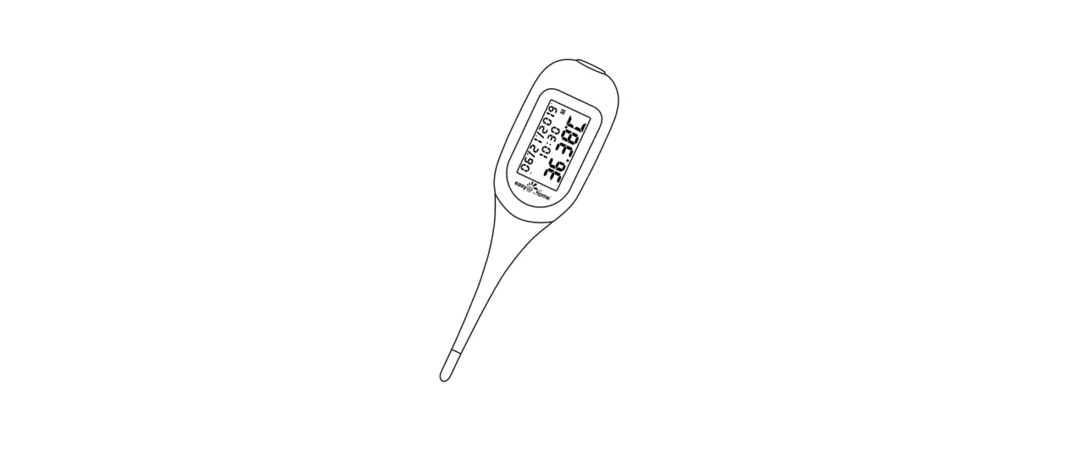Easy Home Bt-a31 Small Basal Thermometer User Manual