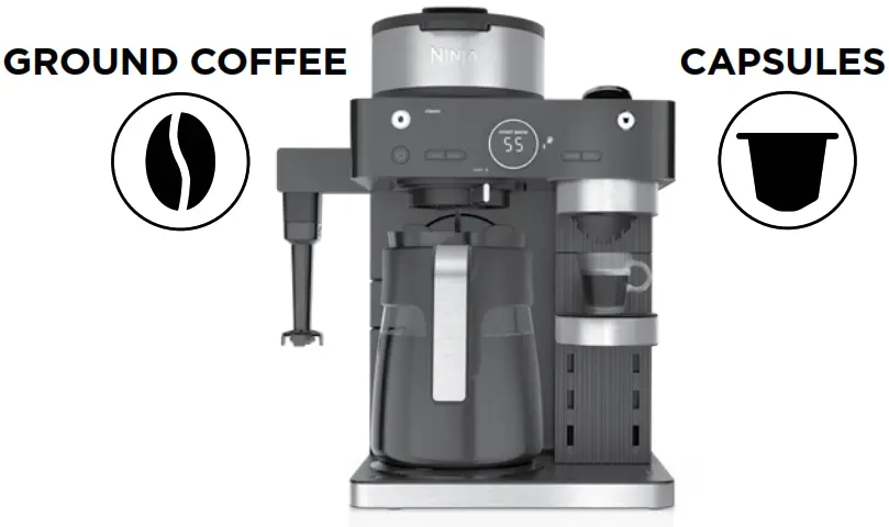 NINJA CFN602 Coffee Maker Barista System - Figure 1