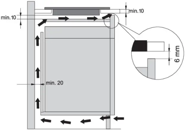 Lower cabinet with a drawer