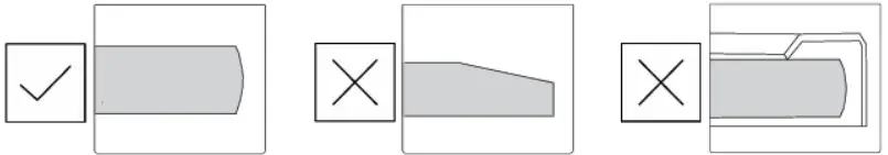 Flush-mount installation into the worktop