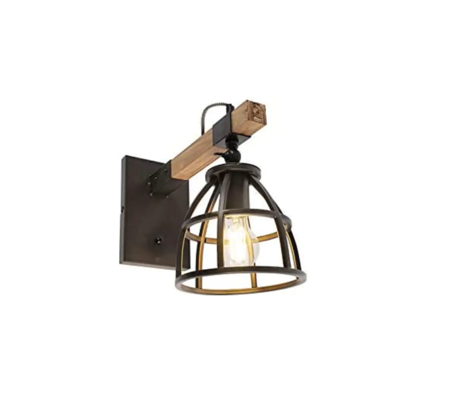 Qazqa 98426 Arthur Wl Black Half Instruction Manual