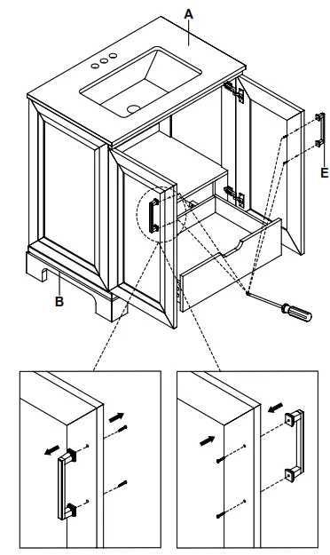 GLACIER BAY Sinita 30 Vanity - fig 2