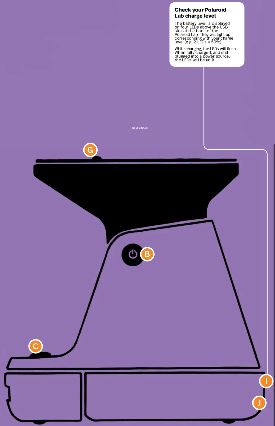 Polaroid PRD 009019 I-Typefilm Printer - Fig 115