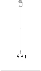 IKEA FLUGBO Floor Uplighter - Assembly 2