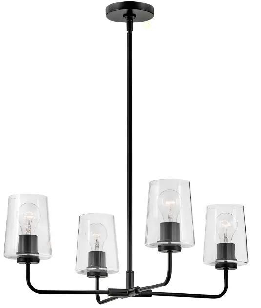 LARK-83454-Kline-4-Light-25-Inch-Black-Chandelier-Ceiling-Light-PRODUCT