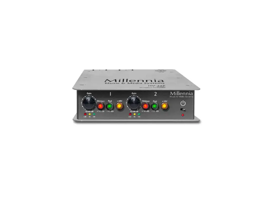 Millennia Hv-32p Portable 2 Channel Microphone Preamplifier User Guide Millennia Hv-32p Portable 2 Channel Microphone Preamplifier User Guide