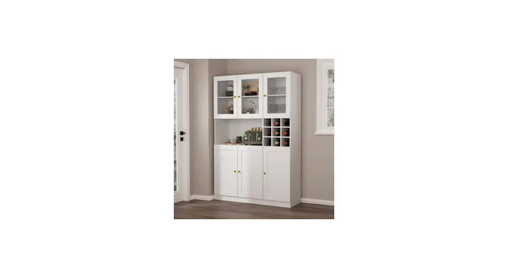 Fufu Gaga Kf020261 6-door Kitchen Pantry Cabinet Storage Hutch With Microwave Stand Instruction Manual Fufu Gaga Kf020261 6-door Kitchen Pantry Cabinet Storage Hutch With Microwave Stand Instruction Manual