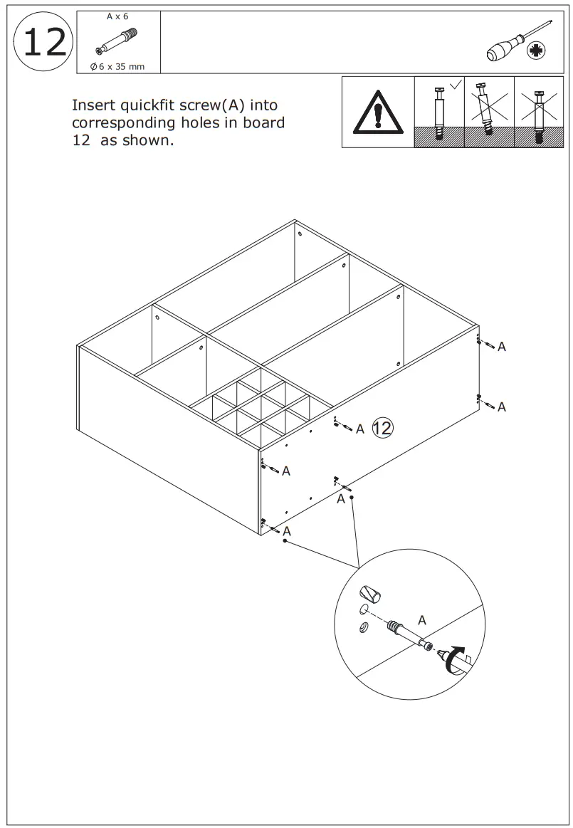 FUFU GAGA KF020261 6-Door Kitchen Pantry Cabinet Storage Hutch with Microwave Stand - Figure 16