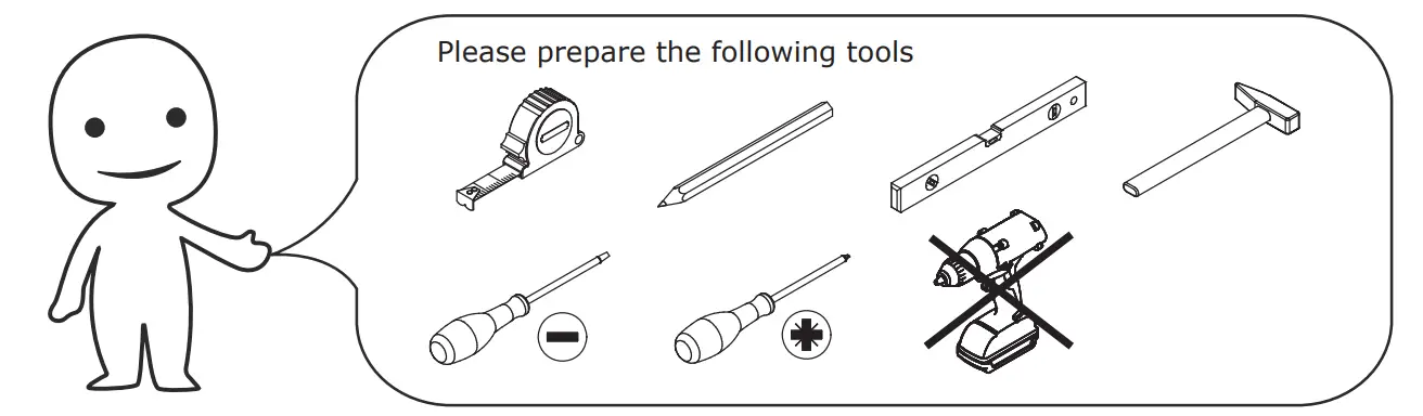 FUFU GAGA KF020261 6-Door Kitchen Pantry Cabinet Storage Hutch with Microwave Stand - Figure 5