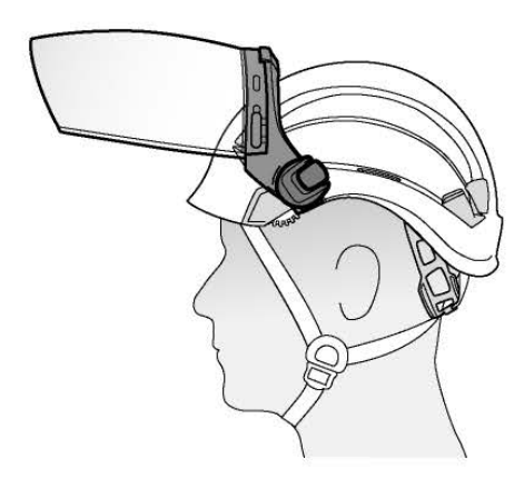 PETZL VIZEN MESH Full Face Shield - fig 2