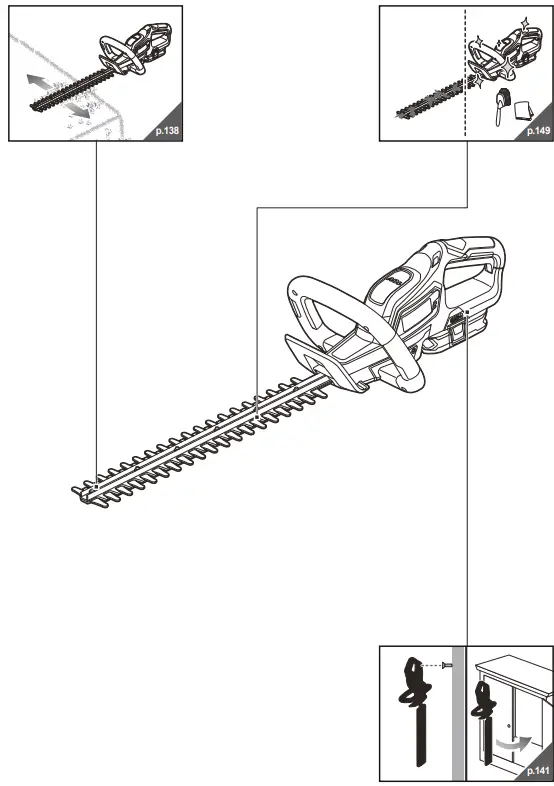 RYOBI-RHT184520-Cordless-45cm-Hedge-Trimmer-FIG-5