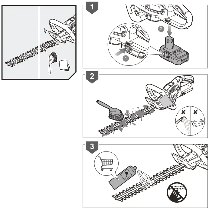 RYOBI-RHT184520-Cordless-45cm-Hedge-Trimmer-FIG-8