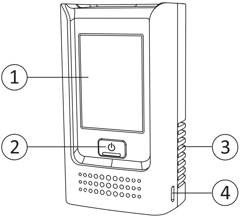 MAJOR TECH MT182 Air Quality CO2 Monitor - FIGURE 1