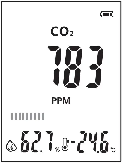 MAJOR TECH MT182 Air Quality CO2 Monitor - FIGURE 63
