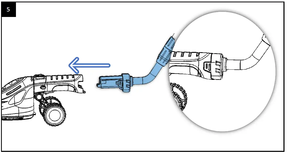Westfalia 94 97 89 3-6 V Li-Ion Grass Shear and Hedge Trimmer 5