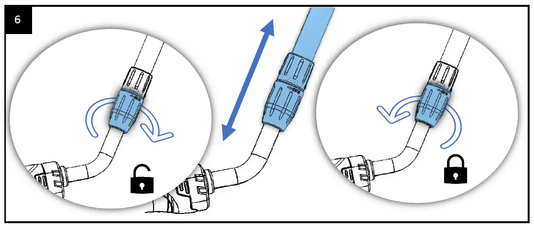 Westfalia 94 97 89 3-6 V Li-Ion Grass Shear and Hedge Trimmer 6
