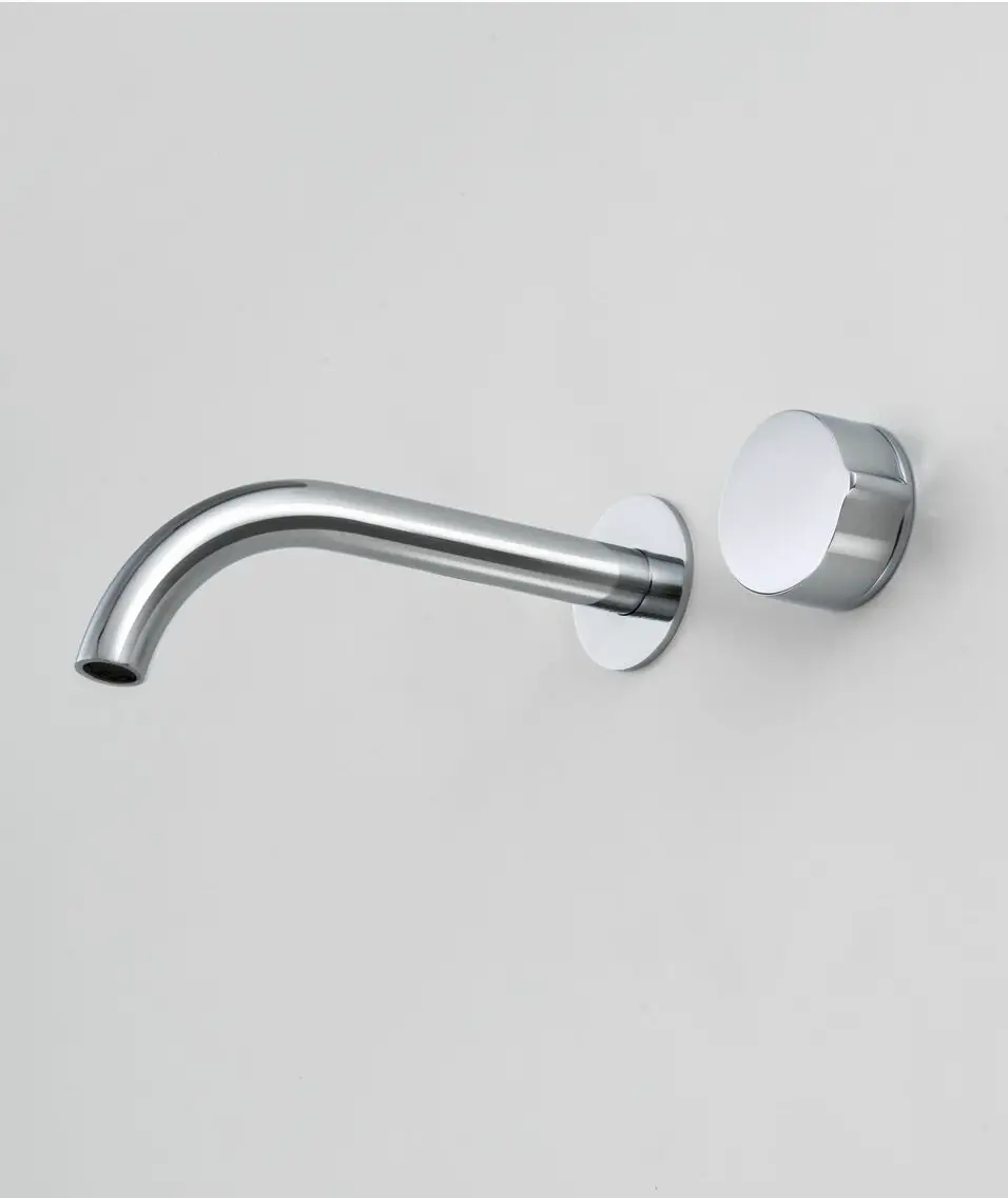 rogerseller 3606013201 Eccentric Wall Mixer and Bath Outlet Chrome
