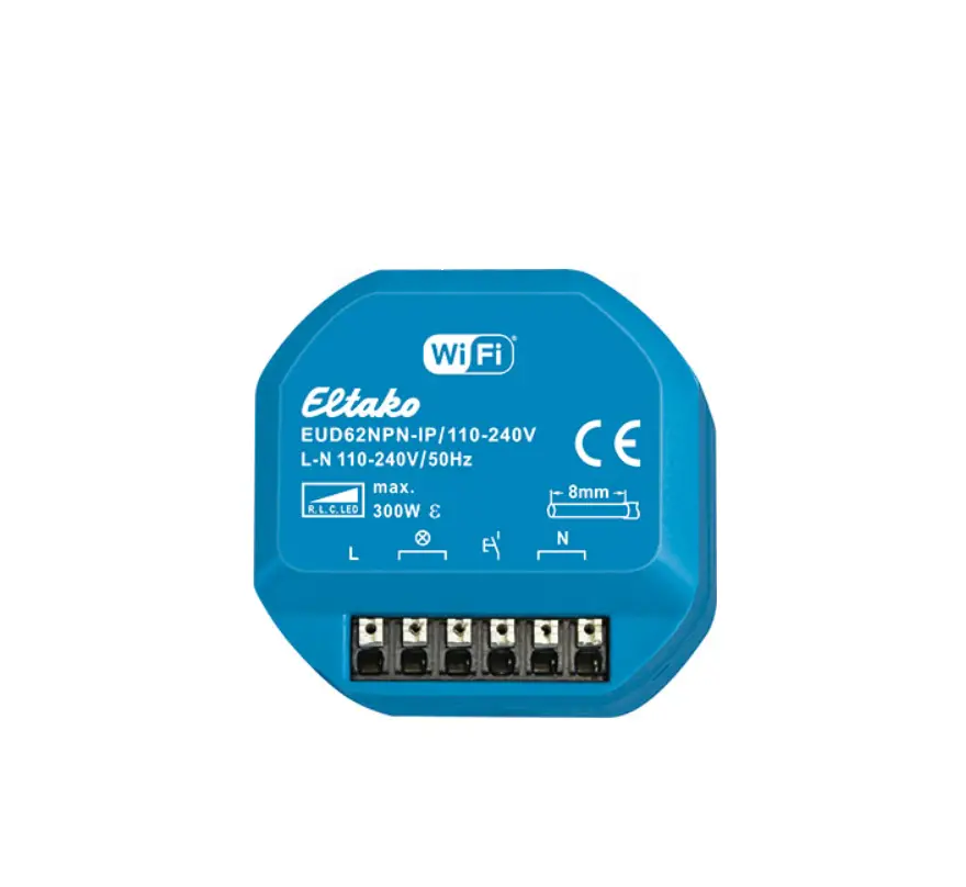 Eltako Eud62npn-ip-110-240v Universal Dimming Actuator Ip Instructions Eltako Eud62npn-ip-110-240v Universal Dimming Actuator Ip Instructions