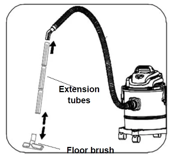 PowerPac PPV1300 Wet and Dry Bagless Vacuum Cleaner 10