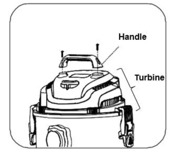 PowerPac PPV1300 Wet and Dry Bagless Vacuum Cleaner 3