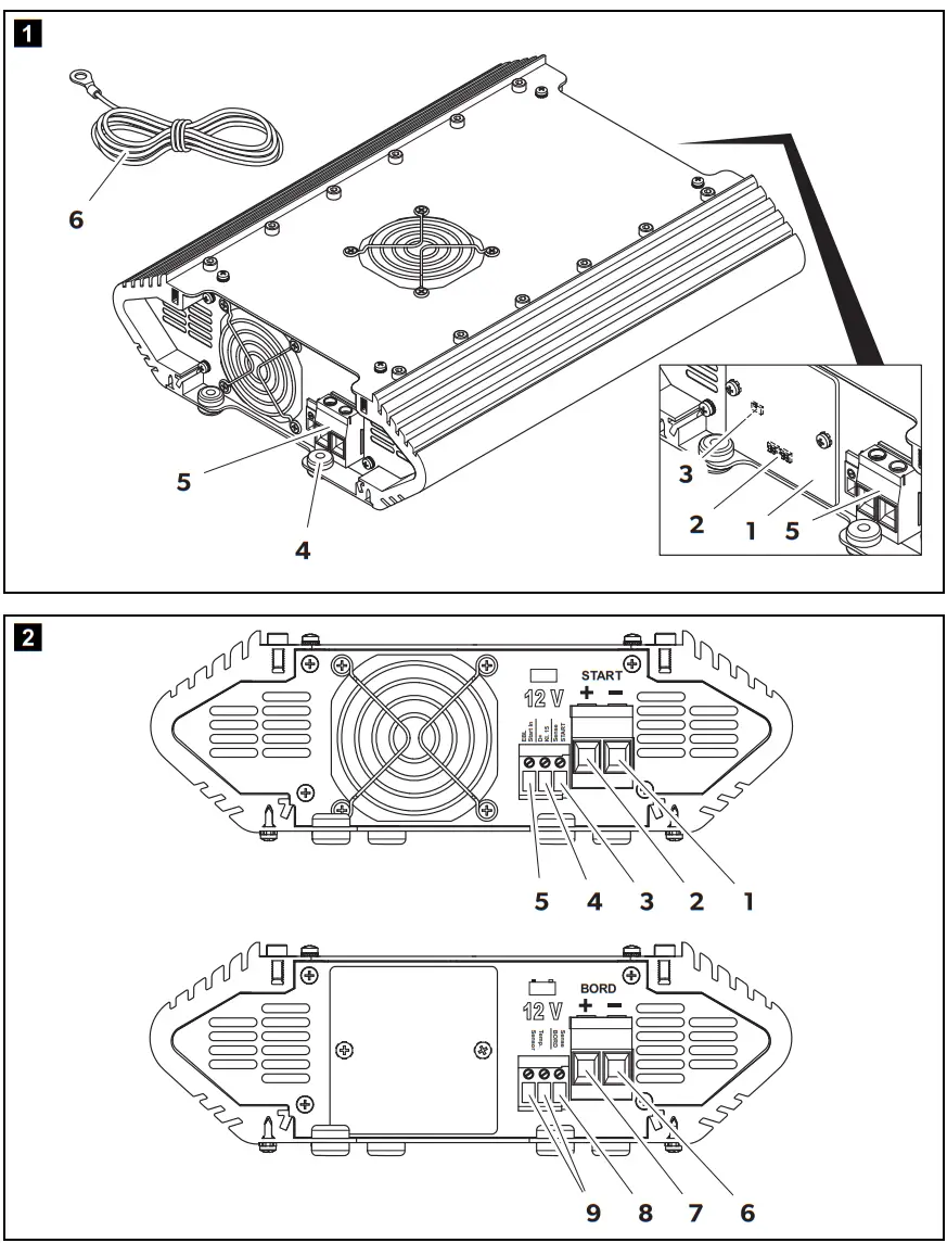 DOMETIC MT LB30 Power and Control Charger - fig 1