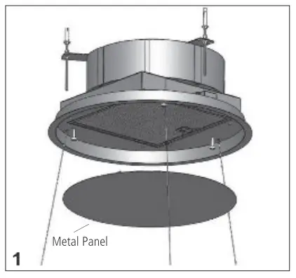 caple COR541SL 54cm Ceiling Cooker Hood - fig