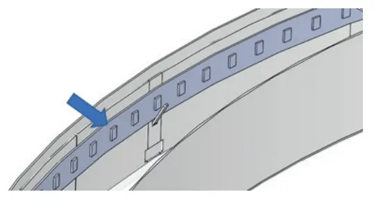 caple COR541SL 54cm Ceiling Cooker Hood - fig13