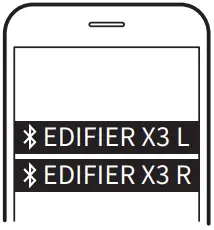 EDIFIER X3 - Pairing 5