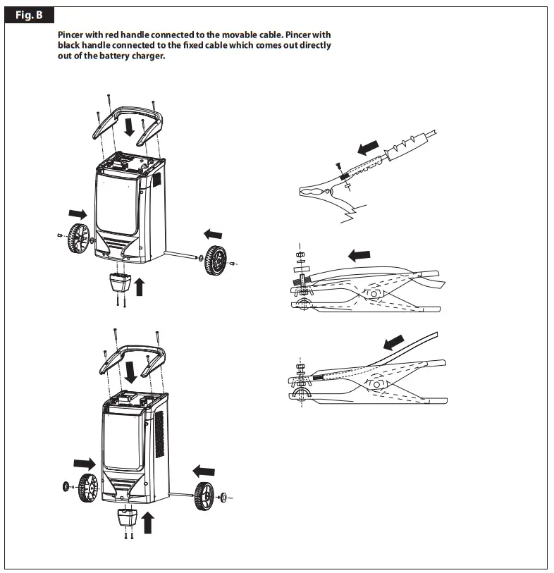 telwin 954838 Battery Charger and Starter - Descrption 2