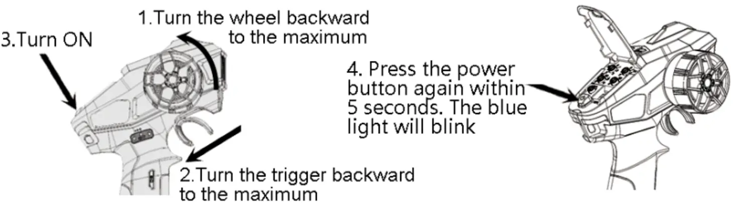 DUMBO X10P Controller - Enter Settings