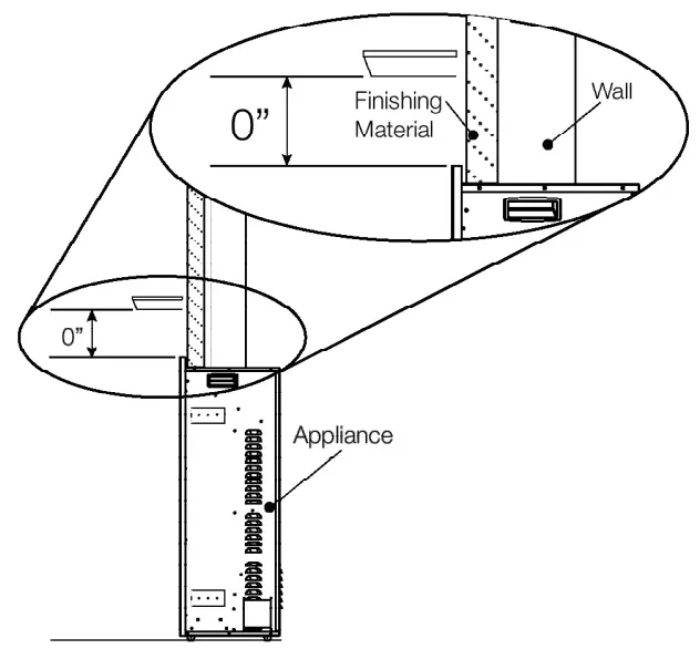 NAPOLEON NEFB42H-BS Element 42 Electric Appliance - Dimensions 2