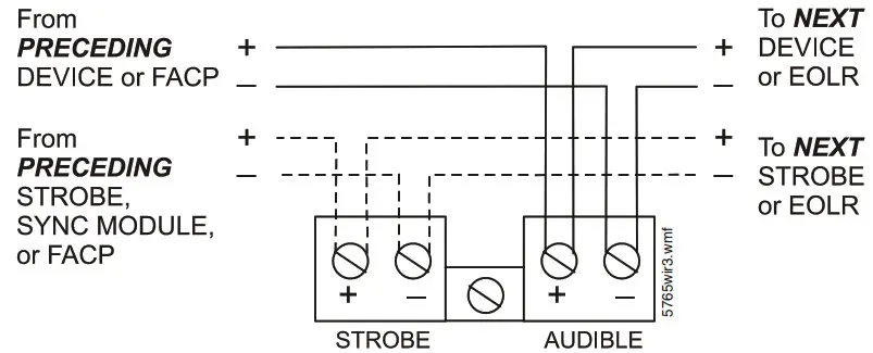 NOTIFIER Wheelock RSS and RSSP Series - Wiring Diagrams 3