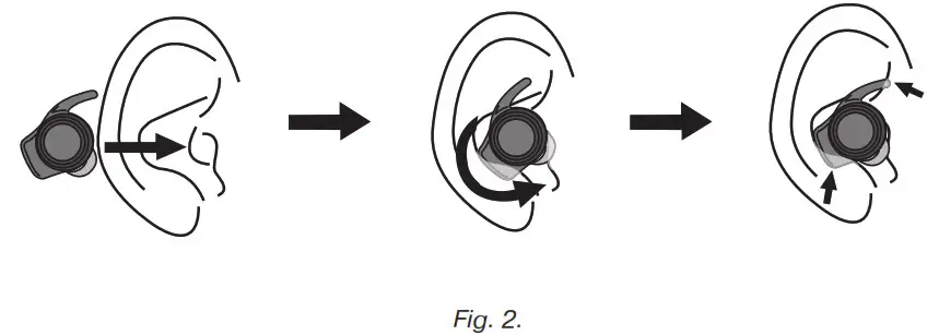 SVEN E-505B Wireless Stereo Headphones with Microphone - Fig. 2