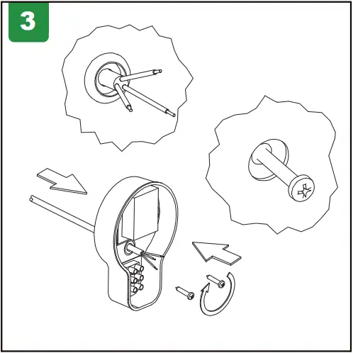 4lite 4L2-3414 Outdoor LED Outdoor Wall Lantern Black A3