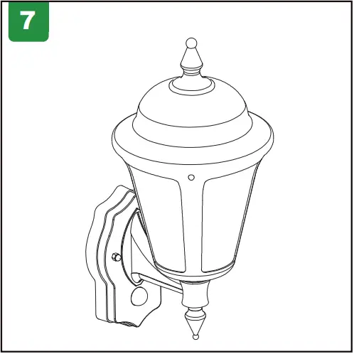 4lite 4L2-3414 Outdoor LED Outdoor Wall Lantern Black A7