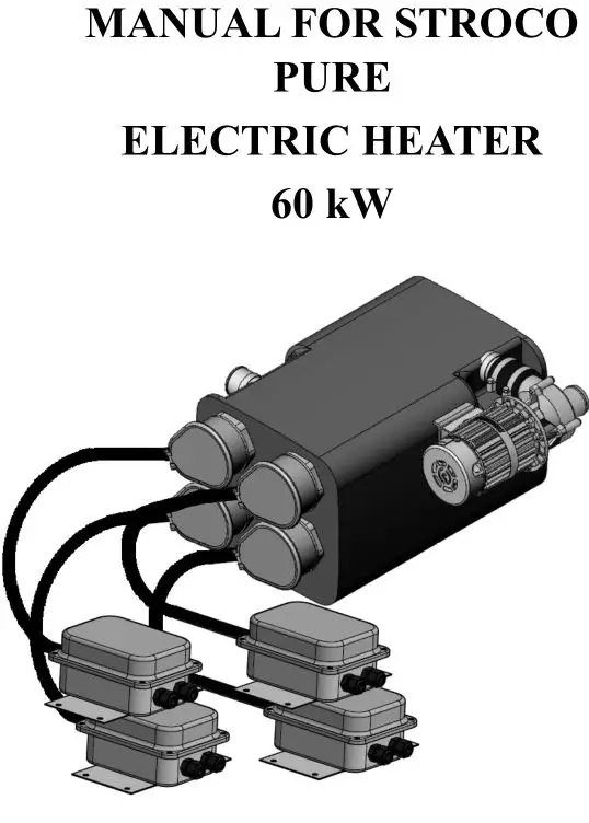 Stroco Pure Electric Heater 60 KW User Manual