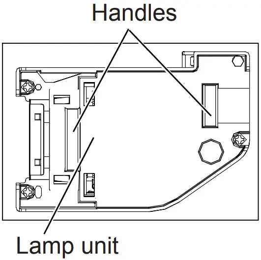 Panasonic ET LAT100 Projector Lamp - Replacement procedure 3