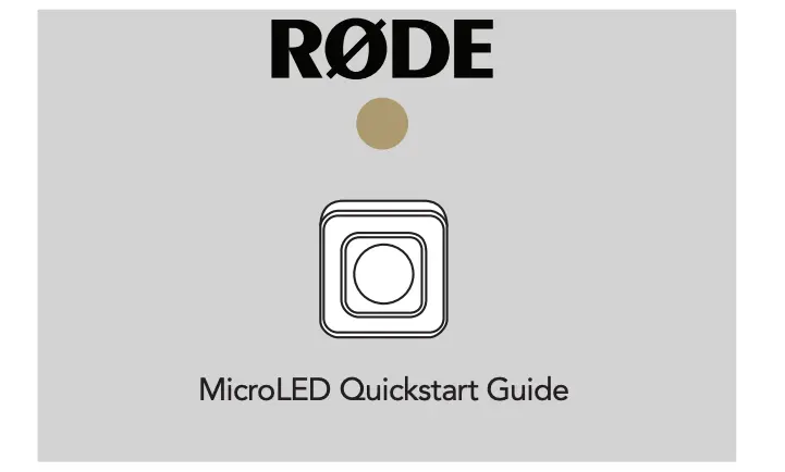 MicroLED Quickstart Guide